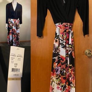 Leslie Fay maxi dress